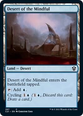 Desert of the Mindful, Commander 2021 287