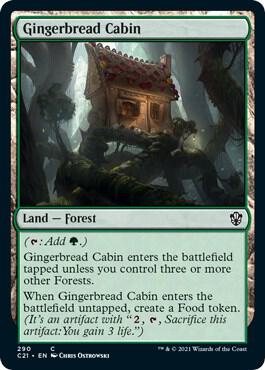 Gingerbread Cabin, Commander 2021 290