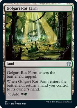 Golgari Rot Farm, Commander 2021 291