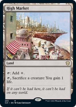 High Market, Commander 2021 293