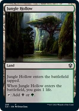 Jungle Hollow, Commander 2021 295