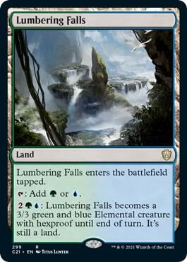 Lumbering Falls, Commander 2021 299
