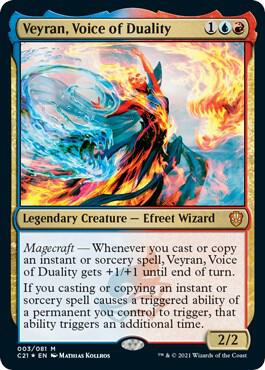 Veyran, Voice of Duality, Commander 2021 3