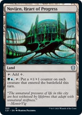 Novijen, Heart of Progress, Commander 2021 305