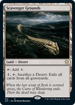 Scavenger Grounds, Commander 2021 314