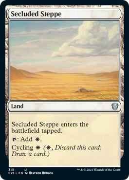 Secluded Steppe, Commander 2021 315