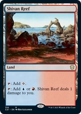 Shivan Reef, Commander 2021 316