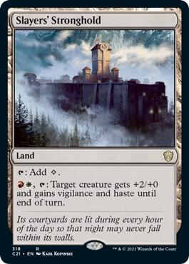 Slayers' Stronghold, Commander 2021 318