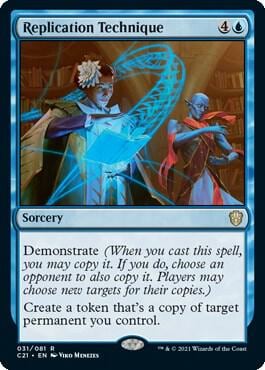 Replication Technique, Commander 2021 31