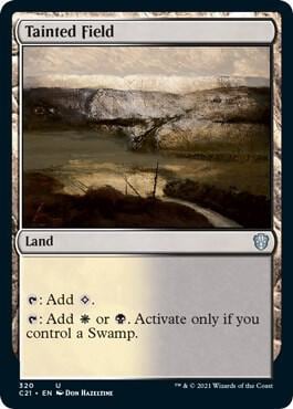 Tainted Field, Commander 2021 320