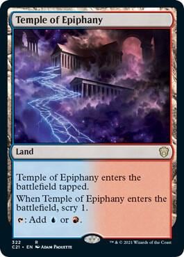 Temple of Epiphany, Commander 2021 322