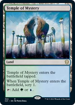 Temple of Mystery, Commander 2021 324