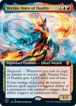 Veyran, Voice of Duality (Extended Art), Commander 2021 330