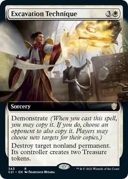 Excavation Technique (Extended Art), Commander 2021 343