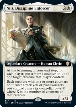 Nils, Discipline Enforcer (Extended Art), Commander 2021 347