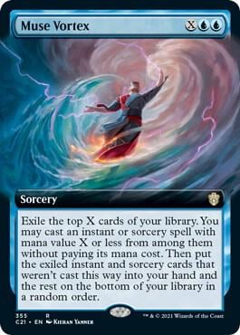 Muse Vortex (Extended Art), Commander 2021 355