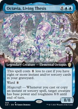 Octavia, Living Thesis (Extended Art), Commander 2021 356