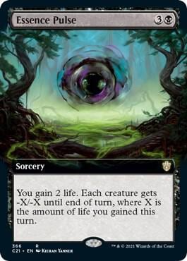 Essence Pulse (Extended Art), Commander 2021 366