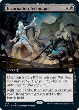 Incarnation Technique (Extended Art), Commander 2021 368