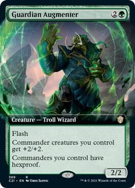 Guardian Augmenter (Extended Art), Commander 2021 389