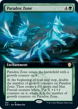 Paradox Zone (Extended Art), Commander 2021 391