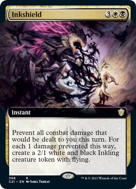 Inkshield (Extended Art), Commander 2021 398
