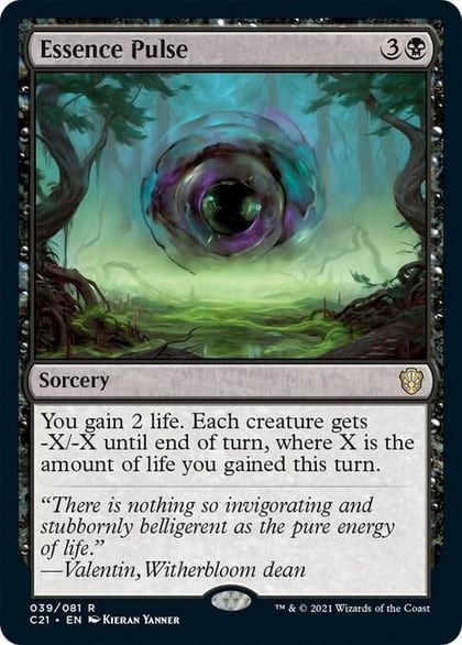 Essence Pulse, Commander 2021 39