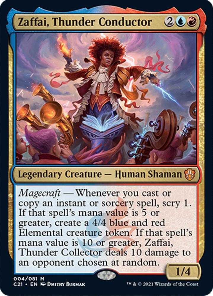 Zaffai, Thunder Conductor, Commander 2021 4