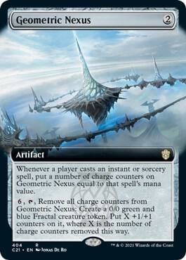 Geometric Nexus (Extended Art), Commander 2021 404