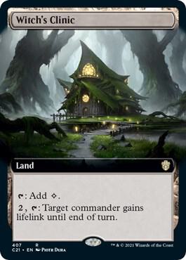 Witch's Clinic (Extended Art), Commander 2021 407