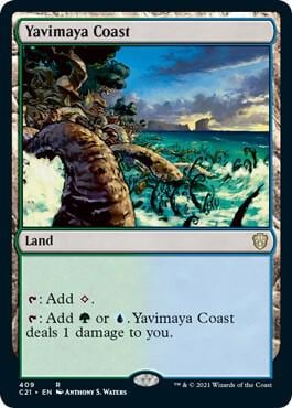 Yavimaya Coast, Commander 2021 409