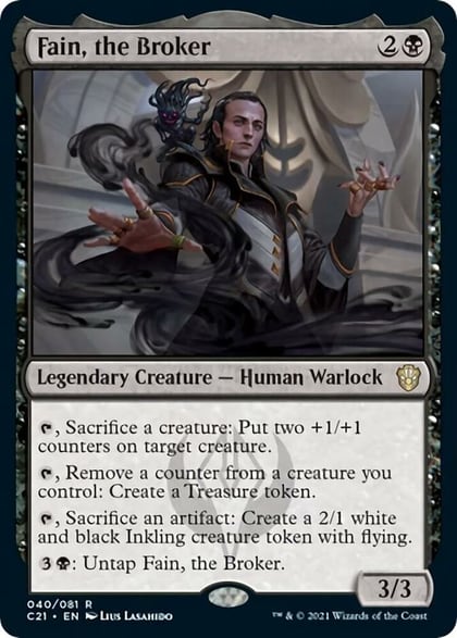 Fain, the Broker, Commander 2021 40