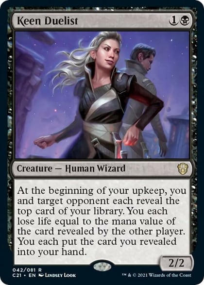 Keen Duelist, Commander 2021 42