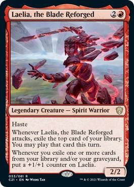 Laelia, the Blade Reforged, Commander 2021 53