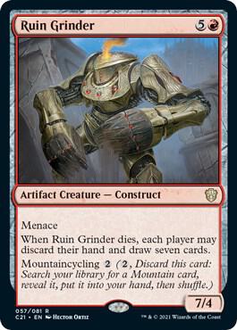 Ruin Grinder, Commander 2021 57
