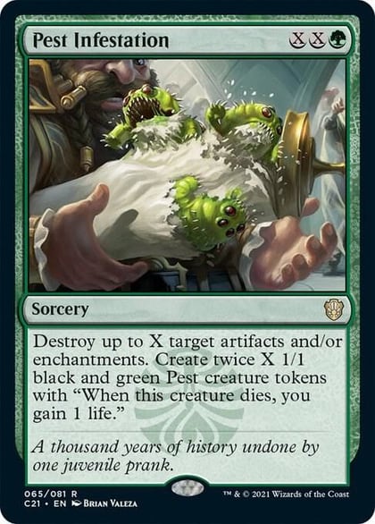 Pest Infestation, Commander 2021 65