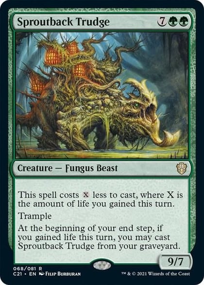 Sproutback Trudge, Commander 2021 68