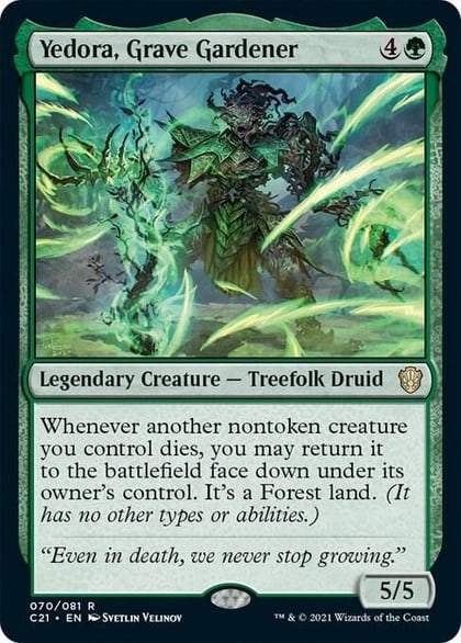 Yedora, Grave Gardener, Commander 2021 70