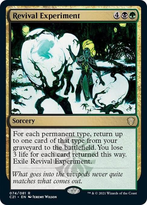 Revival Experiment, Commander 2021 74