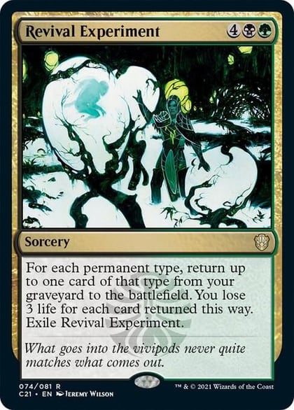 Revival Experiment, Commander 2021 74