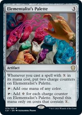 Elementalist's Palette, Commander 2021 76