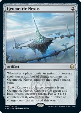 Geometric Nexus, Commander 2021 77