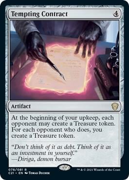 Tempting Contract, Commander 2021 78
