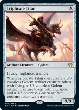 Triplicate Titan, Commander 2021 79