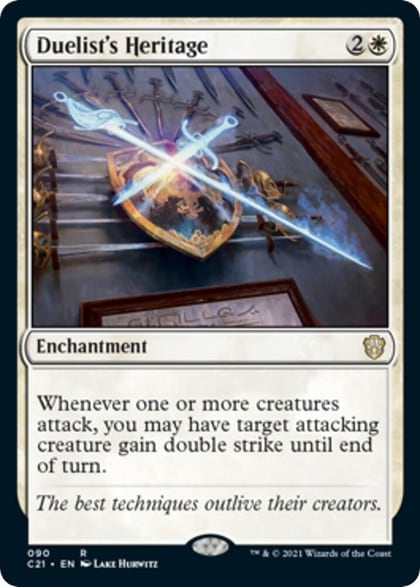 Duelist's Heritage, Commander 2021 90