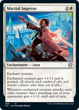 Martial Impetus, Commander 2021 96