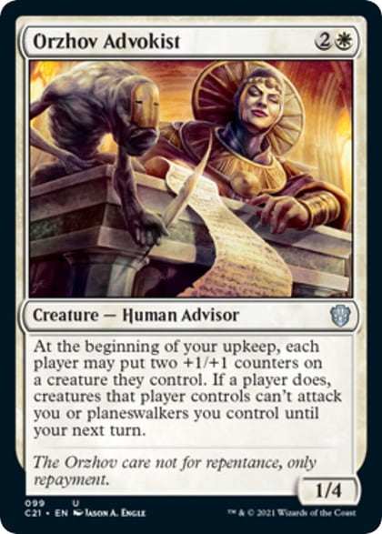 Orzhov Advokist, Commander 2021 99