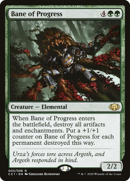 Bane of Progress, Commander Collection: Green 3