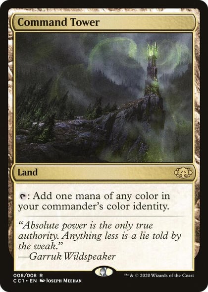 Command Tower, Commander Collection: Green 8