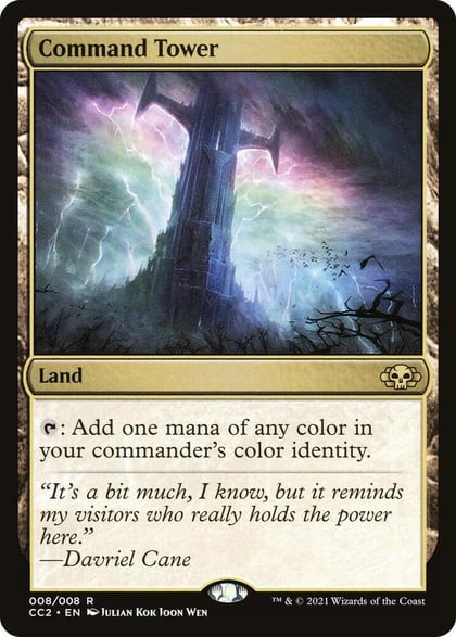Command Tower, Commander Collection: Black 8